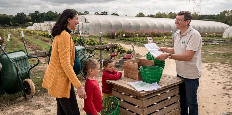 Cueillette de fruits et légumes et Magasin de produits du terroir